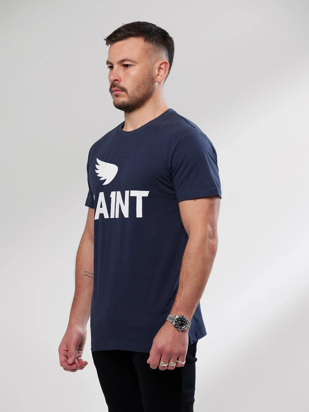 SA1NT No. 1 Tee - Petrol Blue