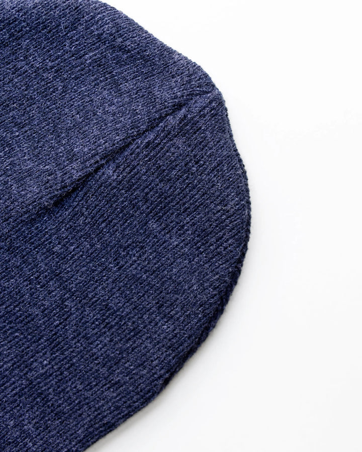 CS102 HAAKWEAR Traditional Silent Cuffed Beanie, Denim Blue *New Import*