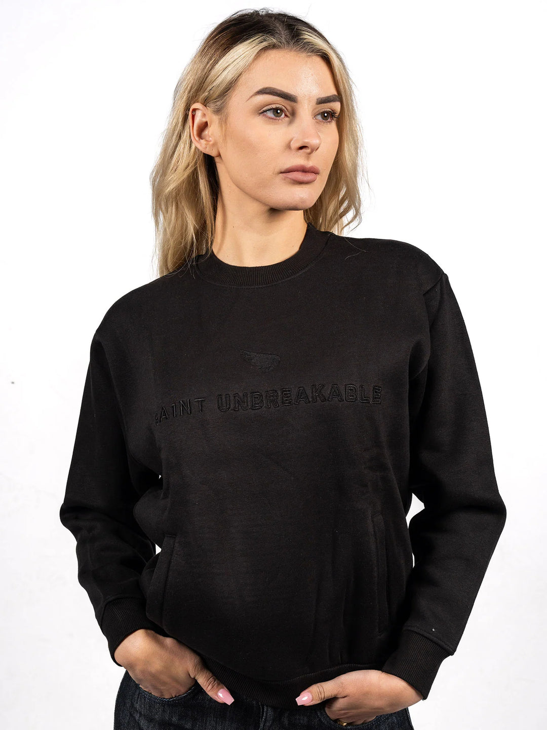 SA1NT Women'S Embroidered Crew