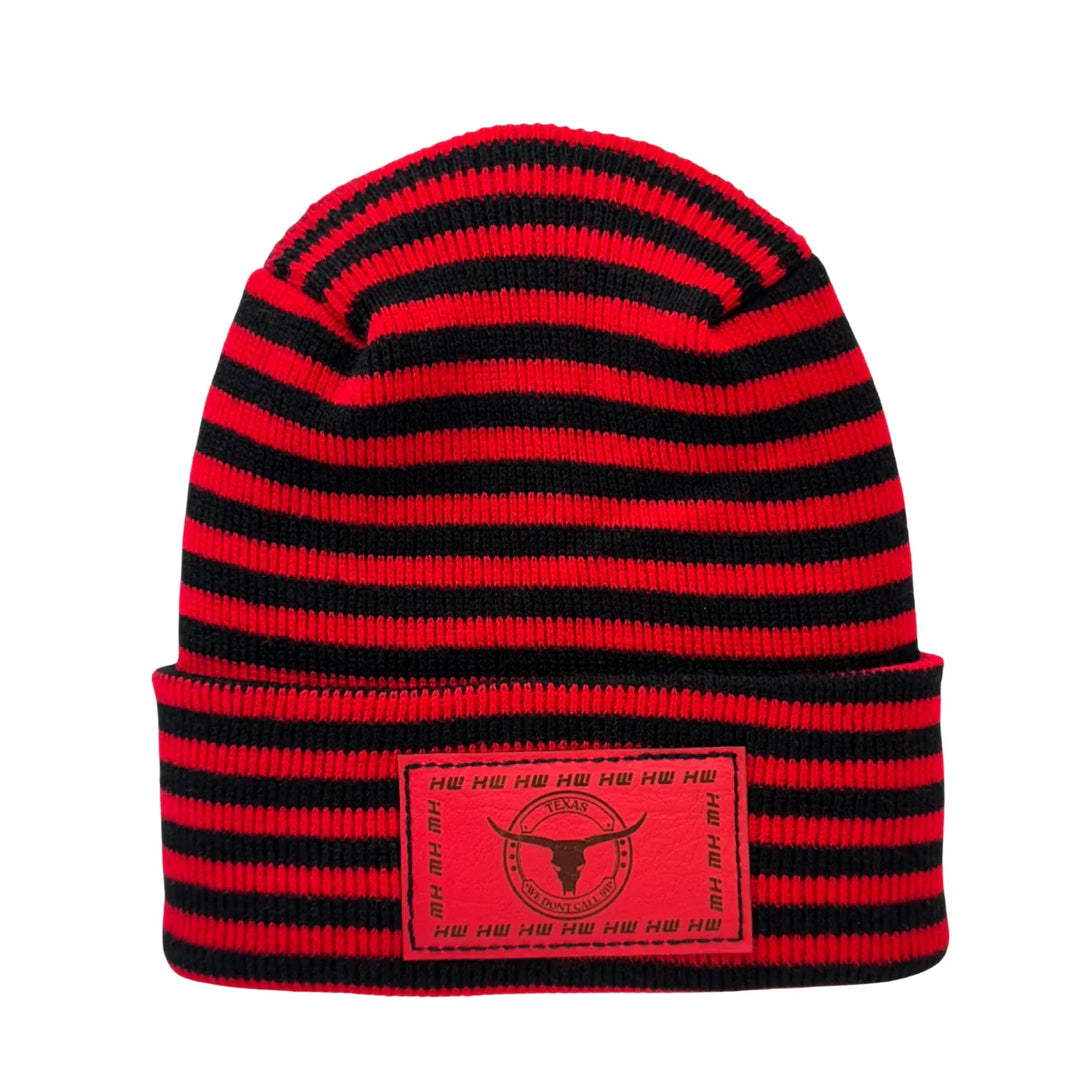 HW "Texas" Roro Cuffed Beanie "We Don'T Call 911"- Made in USA Hats (Limited Edition) *New Import*