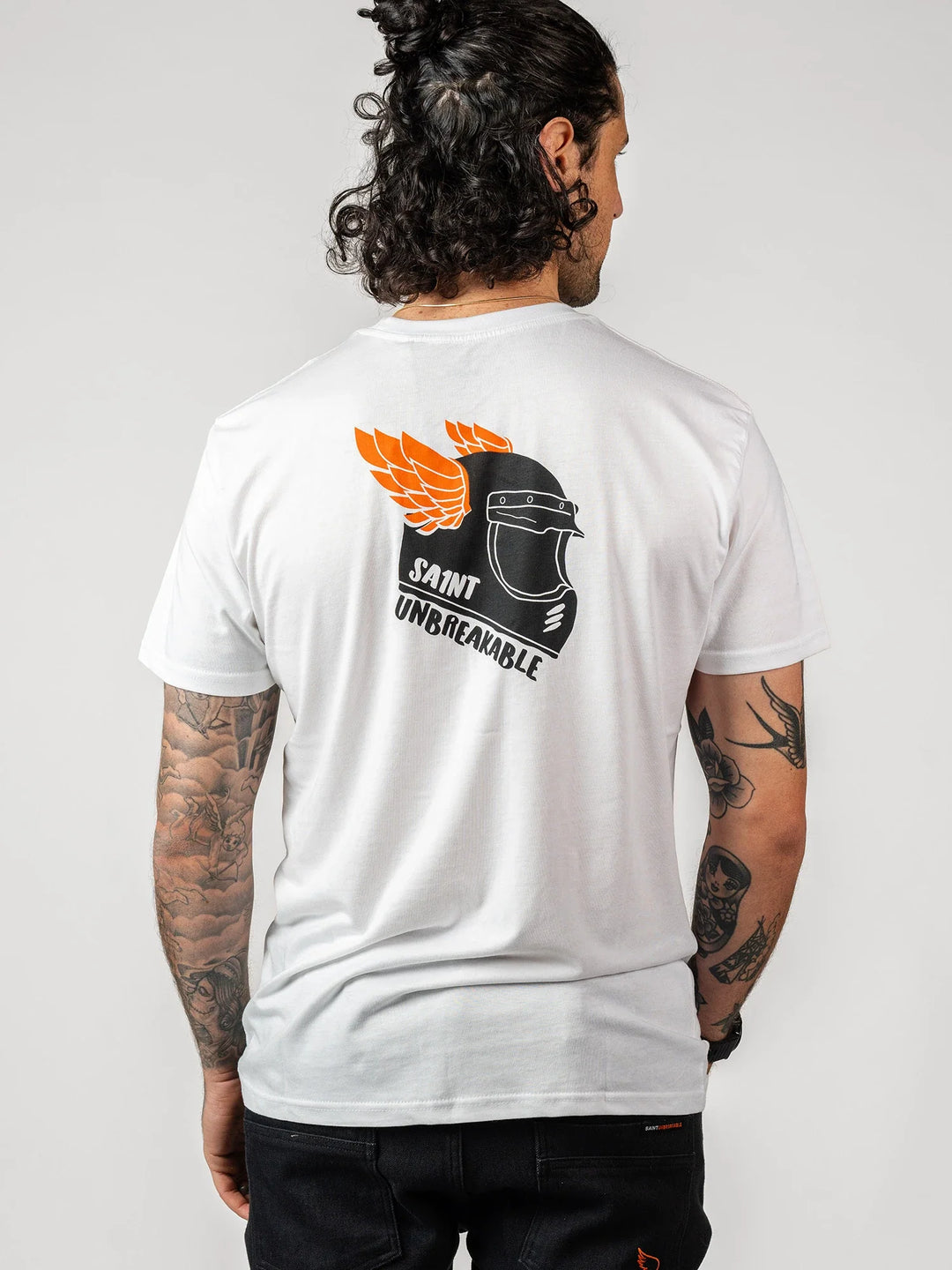 SA1NT Helmet Tee - Threads Underground