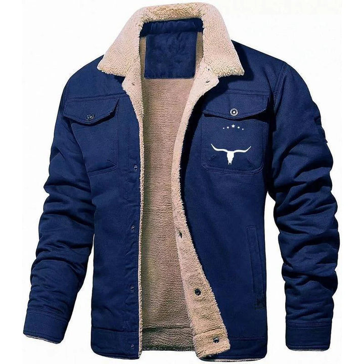 2024 New Men'S Fleece-Ined Cottoncasual Jacket Workwear *New Import*