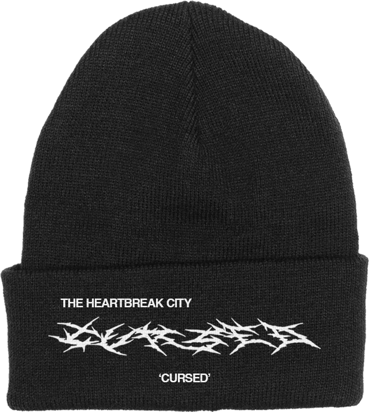 THE HEARTBREAK CITY 'Cursed' Beanies