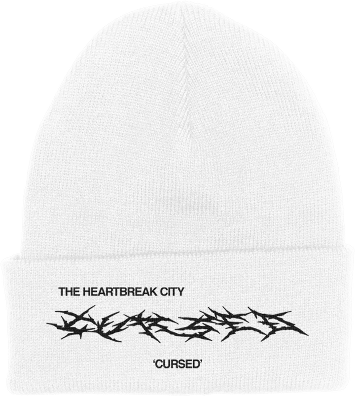 THE HEARTBREAK CITY 'Cursed' Beanies