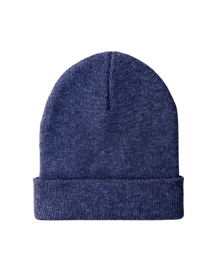 CS102 HAAKWEAR Traditional Silent Cuffed Beanie, Denim Blue *New Import*